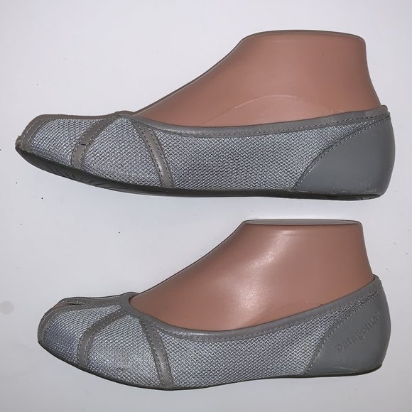 PATAGONIA Feather Grey Ballerina Flats Slip-on Shoes Size 5 - Picture 1 of 7